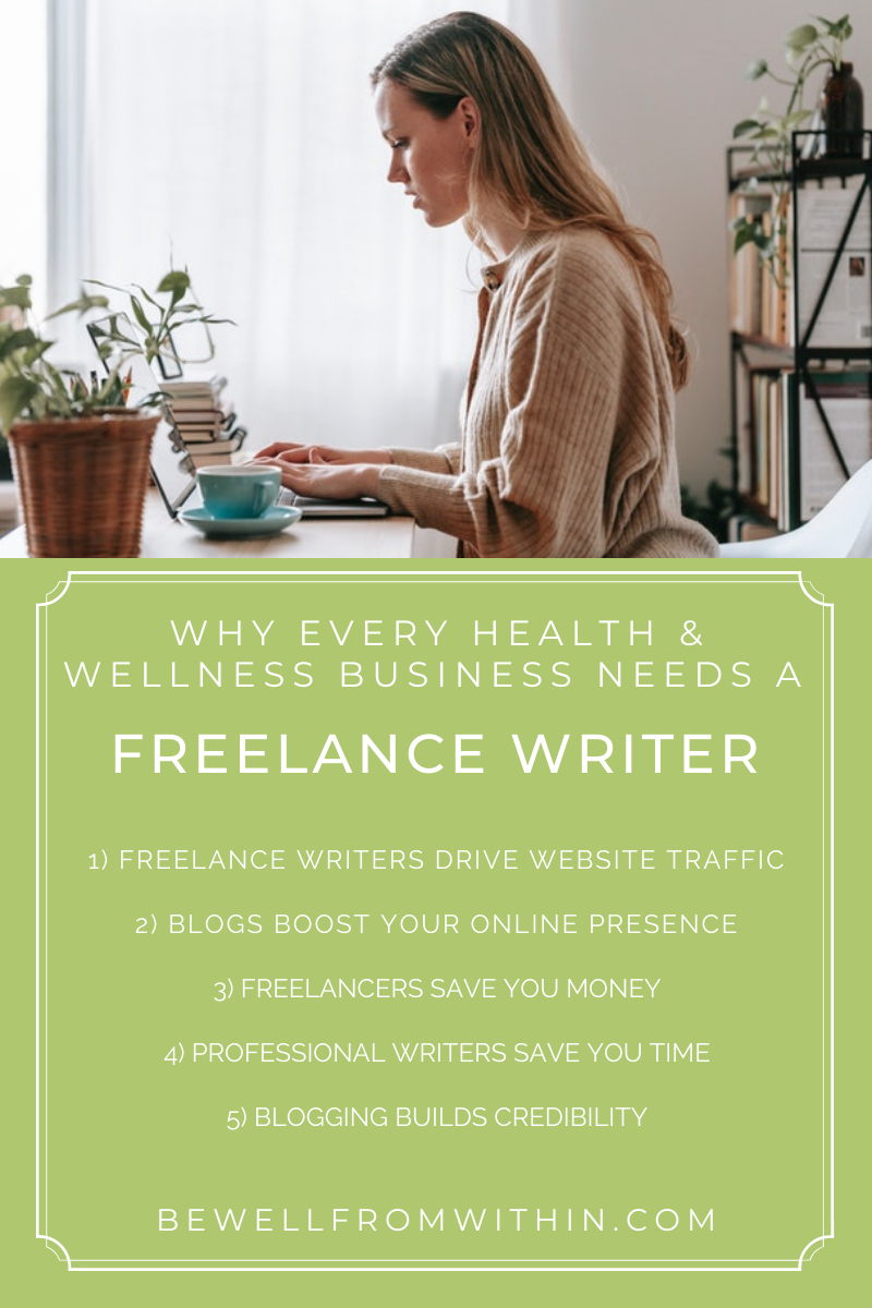Why Every Health and Wellness Business Needs a Freelance Writer